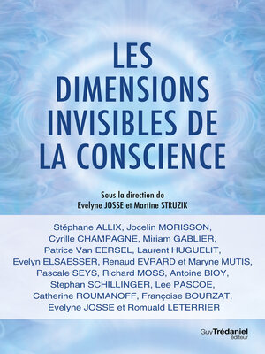 cover image of Les dimensions invisibles de la conscience